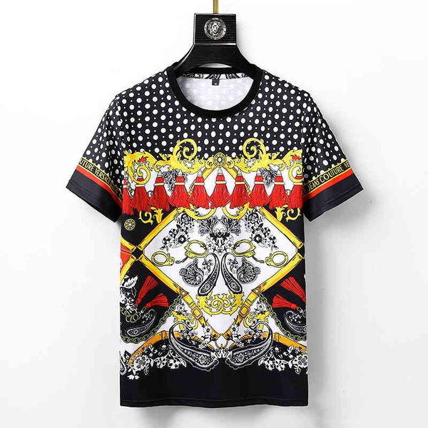men's t-shirts short sleeved t-shirt men's summer round neck pullover casual bottomed shirt printed fashion breathable sweat absor, White;black
men's t-shirts short sleeved t-shirt men's summer round neck pullover casual bottomed shirt printed fashion breathable sweat absor, White;black