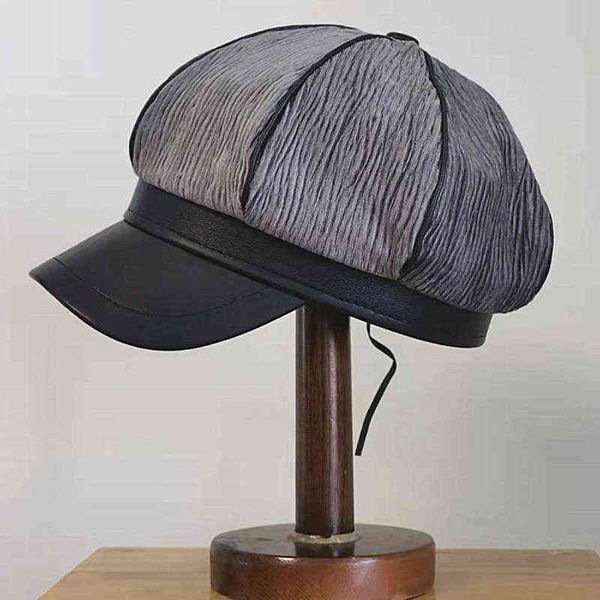 fashion winter hats for women pu leather octagonal newspaper boys hat velvet ladies casual visor beret hat female warm painter cap j220722, Blue;gray
fashion winter hats for women pu leather octagonal newspaper boys hat velvet ladies casual visor beret hat female warm painter cap j220722, Blue;gray