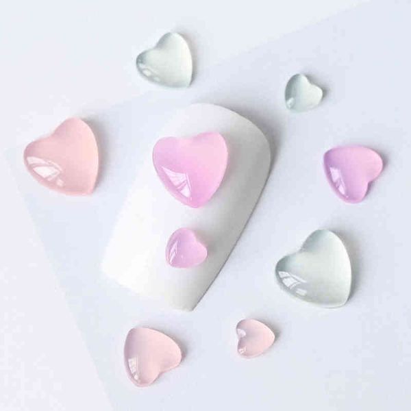3d cute nail charms, 100 pcs resin heart shape crystal rhinestones of nail art decorations, ideal nail decal decor accessories y220408, Black
3d cute nail charms, 100 pcs resin heart shape crystal rhinestones of nail art decorations, ideal nail decal decor accessories y220408, Black