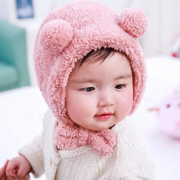 warm plush baby hat winter autumn cute bear ear protection baby girl boy caps beanie outdoor soft toddler kids cap 3-36 month, Yellow
warm plush baby hat winter autumn cute bear ear protection baby girl boy caps beanie outdoor soft toddler kids cap 3-36 month, Yellow