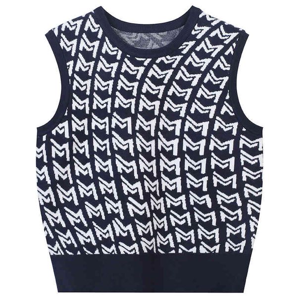 women's tanks & camis korean knitted vest summer lettered jacquard color matching casual college style round neck can be worn over the, White
women's tanks & camis korean knitted vest summer lettered jacquard color matching casual college style round neck can be worn over the, White