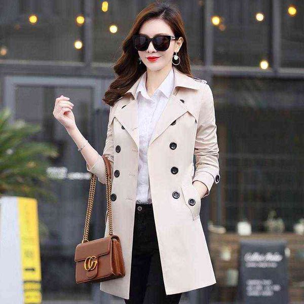 women's trench coats women spring autumn slim long sleeve plus size coat korean fashion mid-length windbreak ladies outwear clothing t2, Tan;black
women's trench coats women spring autumn slim long sleeve plus size coat korean fashion mid-length windbreak ladies outwear clothing t2, Tan;black