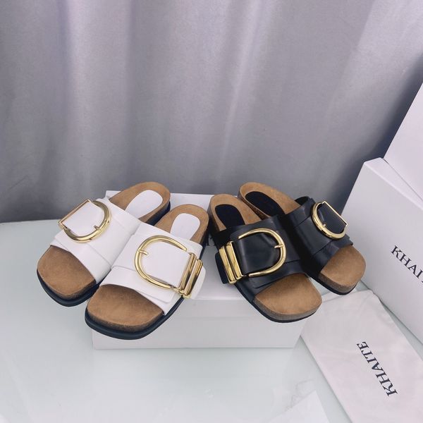khaite thompson buckled leather slides slippers luxe slip-on beach sandals shoes genuine leather open toe casual flats for women luxury desi, Black
khaite thompson buckled leather slides slippers luxe slip-on beach sandals shoes genuine leather open toe casual flats for women luxury desi, Black