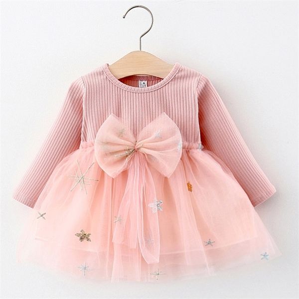 baby girls dress autumn cute bow mesh born dress long sleeved princess dresses for girl toddler kids dress lj201222, Red;yellow
baby girls dress autumn cute bow mesh born dress long sleeved princess dresses for girl toddler kids dress lj201222, Red;yellow