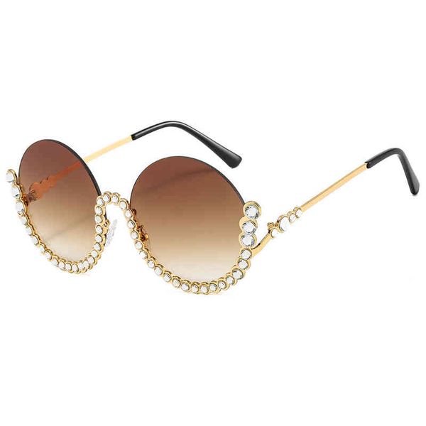 new personalized metal half frame ins women's sunglass exquisite diamond modern trendy glass fashion sunglasses luxury brand sun glasse, White;black
new personalized metal half frame ins women's sunglass exquisite diamond modern trendy glass fashion sunglasses luxury brand sun glasse, White;black