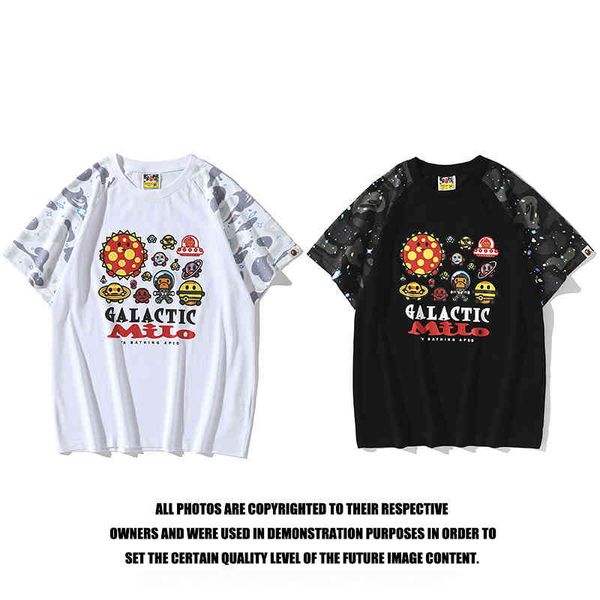 factory direct sale new brand short sleeves summer fashion bap branded luminous starry sky pass printed sleeve t-shirt loose, White;black
factory direct sale new brand short sleeves summer fashion bap branded luminous starry sky pass printed sleeve t-shirt loose, White;black