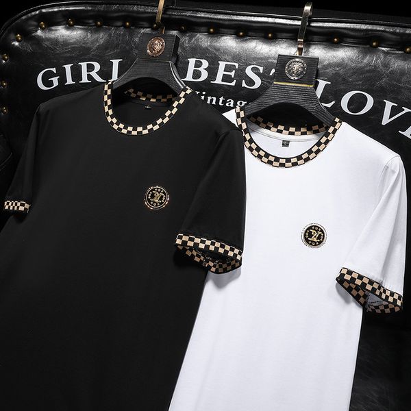 men's t-shirts designer 1027 lily's summer short sleeve t-shirt backing shirt 4xl d6p82022, White;black
men's t-shirts designer 1027 lily's summer short sleeve t-shirt backing shirt 4xl d6p82022, White;black