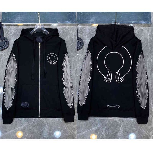 fashion men's brand jackets designer luxury zipper sweatshirts horseshoe cross print ch hoodies men women coat casual pullover loose h, Black;brown
fashion men's brand jackets designer luxury zipper sweatshirts horseshoe cross print ch hoodies men women coat casual pullover loose h, Black;brown