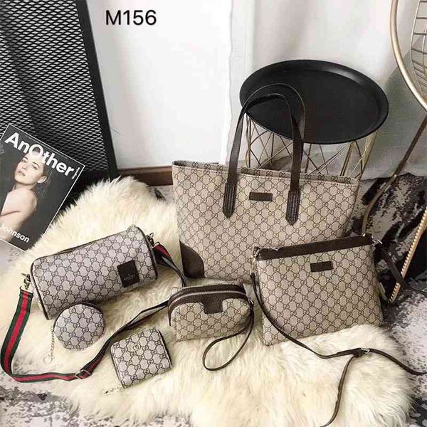 designers 2021 new product classic combination bag ladies handbag+messenger bag+wallet luxury bags, Black;red
designers 2021 new product classic combination bag ladies handbag+messenger bag+wallet luxury bags, Black;red