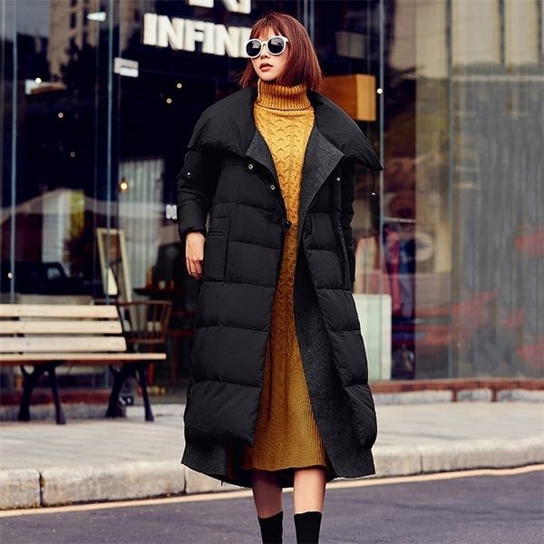 women winter down jacket women down jacket woman down coat medium long winter jacket plus size y201026, Black
women winter down jacket women down jacket woman down coat medium long winter jacket plus size y201026, Black