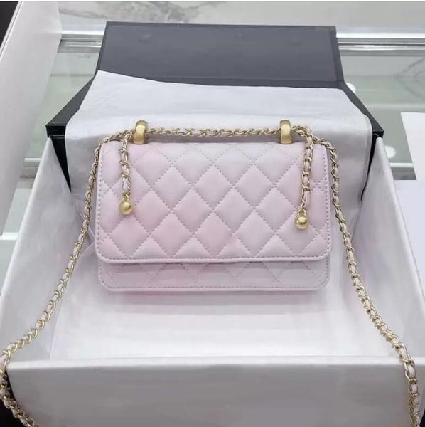 tz women mini flap wallets designer bag lambskin gradient pink crossbady bags gold-tone metal chains hardware diamond quilting handbag desig
tz women mini flap wallets designer bag lambskin gradient pink crossbady bags gold-tone metal chains hardware diamond quilting handbag desig