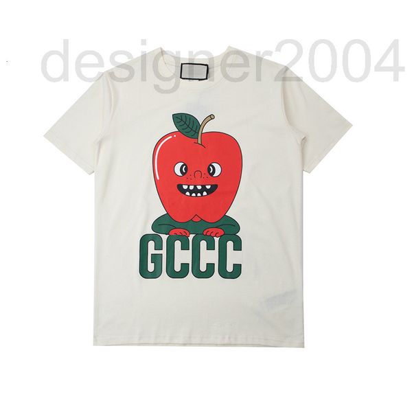 men's casual shirts designer correct version verified 2022 summer apple cartoon pattern printed short sleeve t-shirt for men and women, White;black
men's casual shirts designer correct version verified 2022 summer apple cartoon pattern printed short sleeve t-shirt for men and women, White;black