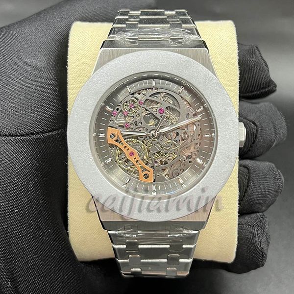mens watch black skeleton automatic mechanical watch men 41mm diver sport 5 atm waterproof sapphire glass movement wristwatch montre l, Slivery;golden
mens watch black skeleton automatic mechanical watch men 41mm diver sport 5 atm waterproof sapphire glass movement wristwatch montre l, Slivery;golden