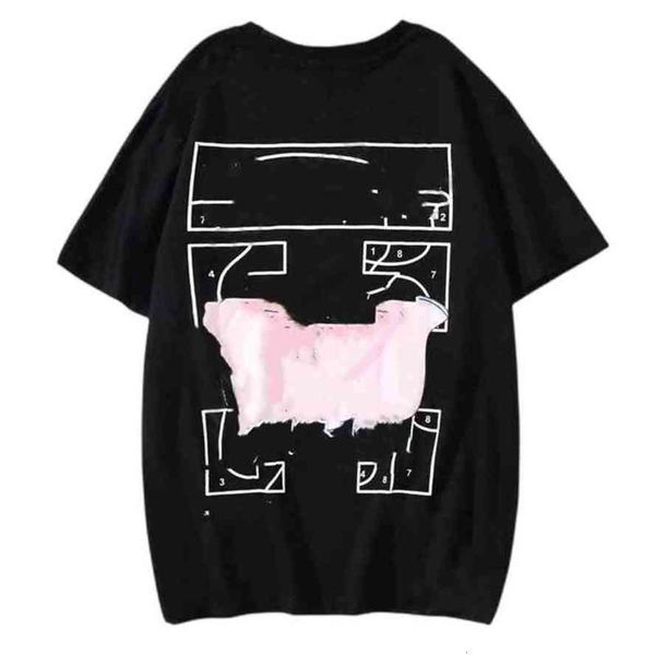 off men's t-shirts spring summer new round neck sleeve for men and women printed print letter x back, White;black
off men's t-shirts spring summer new round neck sleeve for men and women printed print letter x back, White;black