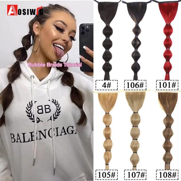 costume accessories synthetic lantern bubble braids straight ponytail drawstring hairpiece fake natural hair clips extension for women, Silver
costume accessories synthetic lantern bubble braids straight ponytail drawstring hairpiece fake natural hair clips extension for women, Silver