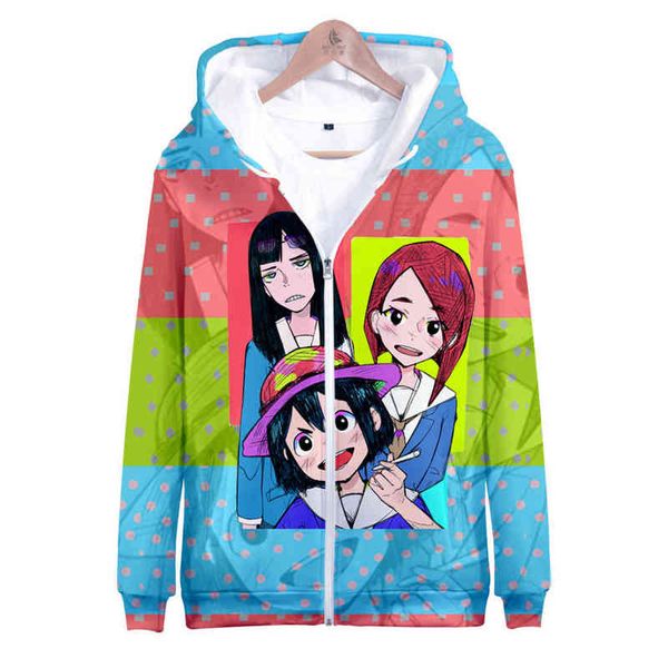factory online export brand new sweater keep your hands off eizouken surrounding zipper casual loose hooded, Black
factory online export brand new sweater keep your hands off eizouken surrounding zipper casual loose hooded, Black