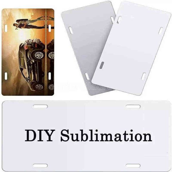 3 sizes sublimation license plate decoration blank white aluminium billboard diy heat transfer coating advertising sheet 0411 
3 sizes sublimation license plate decoration blank white aluminium billboard diy heat transfer coating advertising sheet 0411