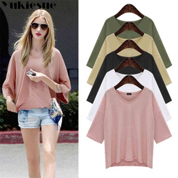 plus size 5xl 6xl o neck t shirt for women tees female t shirt half sleeve loose solid cotton women s shirt harajuku 210412, White
plus size 5xl 6xl o neck t shirt for women tees female t shirt half sleeve loose solid cotton women s shirt harajuku 210412, White