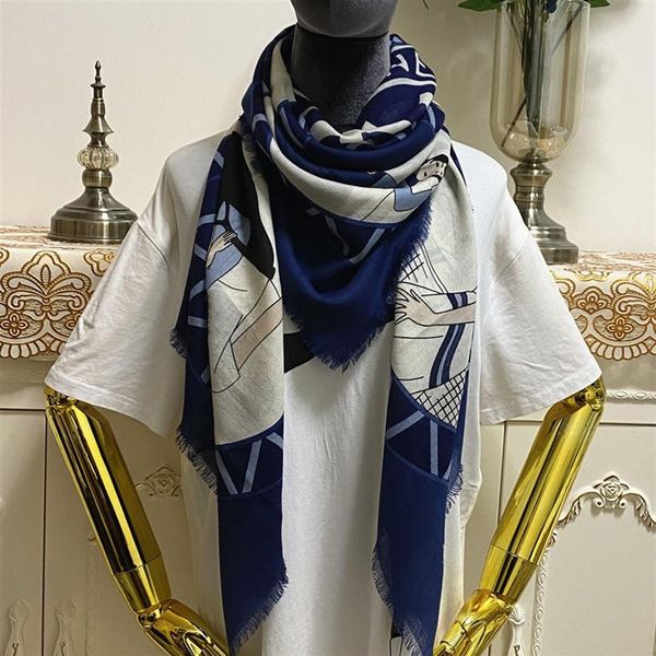 women's square scarf good quality 100% cashmere material thin and soft blue print pattern size 130cm -130cm235f, Blue;gray
women's square scarf good quality 100% cashmere material thin and soft blue print pattern size 130cm -130cm235f, Blue;gray