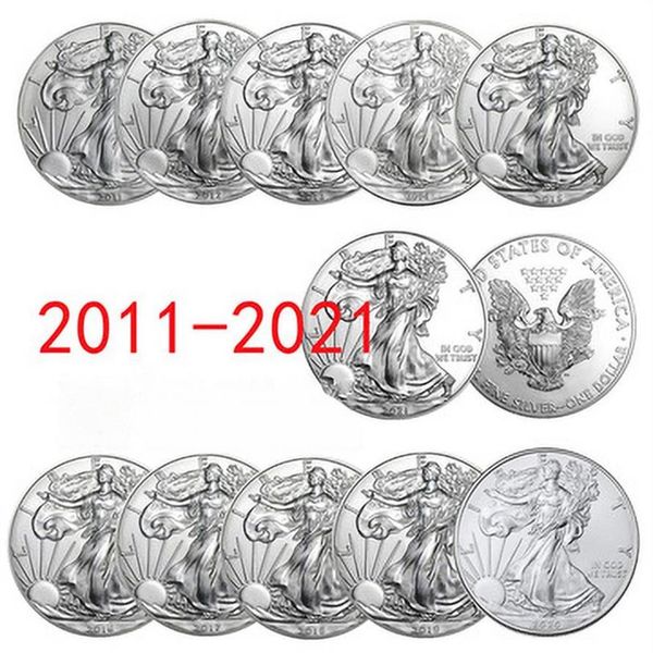 11pcs/set united statue of liberty 2011~2021 challenge coin collectibles silver new-year gifts commemorative fine collection home 343o
11pcs/set united statue of liberty 2011~2021 challenge coin collectibles silver new-year gifts commemorative fine collection home 343o
