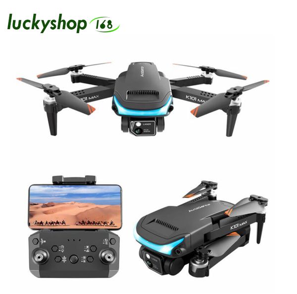 2022 new k101 max mini drone with dual 4k hd camera optical flow localization dron real-time transmission helicopter toys gifts
2022 new k101 max mini drone with dual 4k hd camera optical flow localization dron real-time transmission helicopter toys gifts
