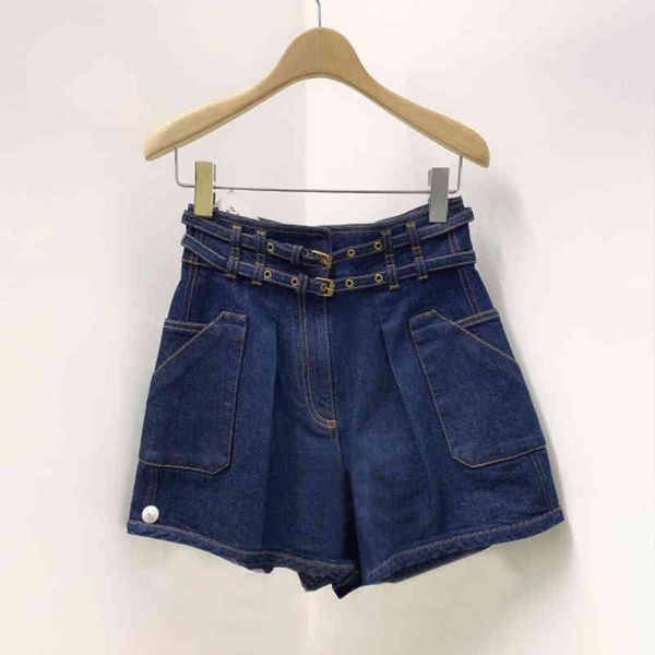 women's jeans french minority spring summer loose wide leg high waist pants women's belt pocket versatile denim shorts trend, Blue
women's jeans french minority spring summer loose wide leg high waist pants women's belt pocket versatile denim shorts trend, Blue