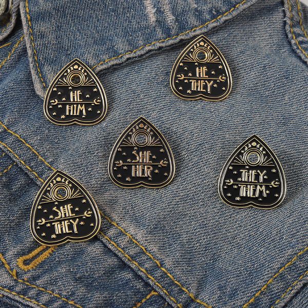 pronouns enamel pins custom she her he him they them brooches lapel badges punk black jewelry gift for friends dark, Blue
pronouns enamel pins custom she her he him they them brooches lapel badges punk black jewelry gift for friends dark, Blue
