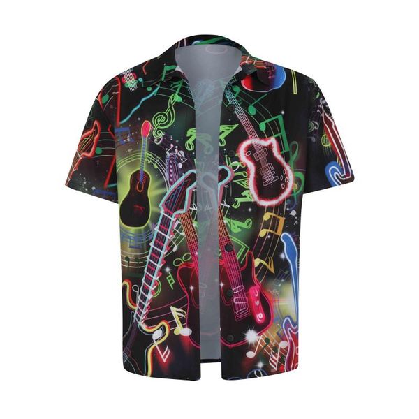 men's casual shirts mens cool guitar colorful 3d printing men fashion instrument dj music short sleeve punk shirt style summer top, White;black
men's casual shirts mens cool guitar colorful 3d printing men fashion instrument dj music short sleeve punk shirt style summer top, White;black