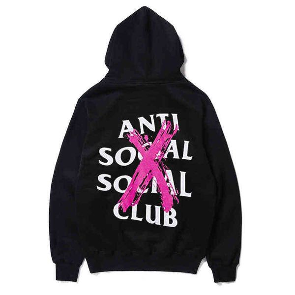 new assc anti social club hoodie obsolete cross powder plush loose pullover jackets1, Black
new assc anti social club hoodie obsolete cross powder plush loose pullover jackets1, Black