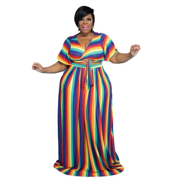 women's plus size tracksuits two piece l-5xl skirt suit clothing ladies elastic waist striped print holiday long dress wholesale direct, Black
women's plus size tracksuits two piece l-5xl skirt suit clothing ladies elastic waist striped print holiday long dress wholesale direct, Black