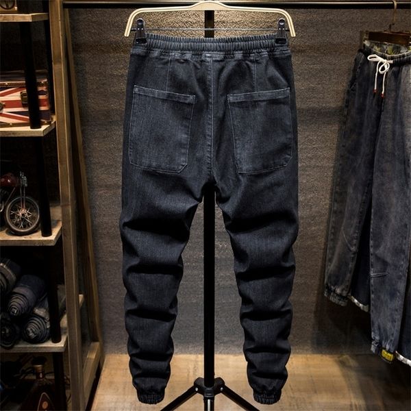 plus size 5xl 6xl 7xl men's black blue harem jeans autumn new streetwear fashion stretch denim pants male brand trousers 201123
plus size 5xl 6xl 7xl men's black blue harem jeans autumn new streetwear fashion stretch denim pants male brand trousers 201123