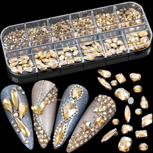 1200/660pcs mix round multi-shaped champagne white ab light colors flatback diamonds jewelry nail art rhinestones decals charms y220408, Black
1200/660pcs mix round multi-shaped champagne white ab light colors flatback diamonds jewelry nail art rhinestones decals charms y220408, Black