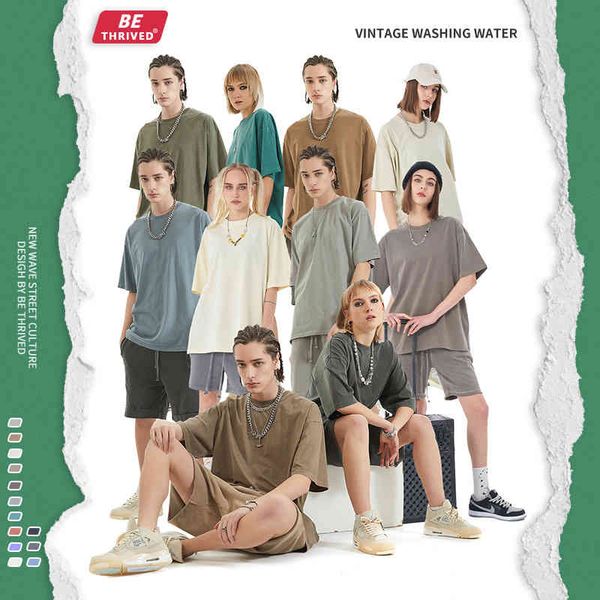 be menswear | 2022 new used wash oversize short sleeve high street fashion brand solid color t-shirt can be printed, White;black
be menswear | 2022 new used wash oversize short sleeve high street fashion brand solid color t-shirt can be printed, White;black