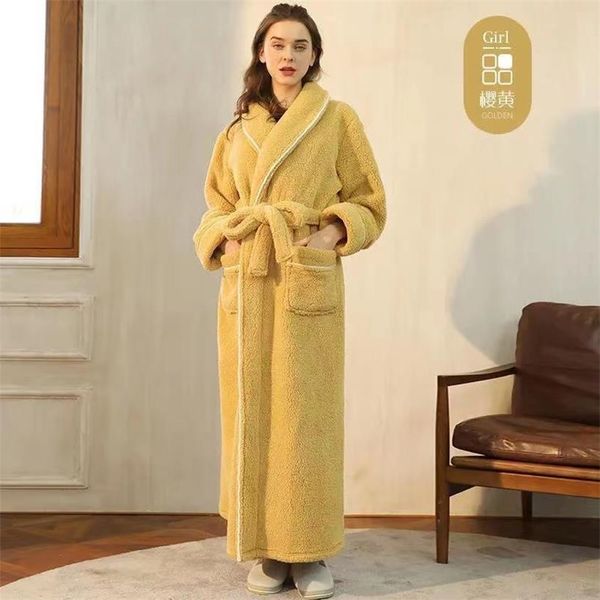 flannel thickened and lengthened nightgown women's winter coral fleece hooded winter long men's plus size bathrobe couple pajamas
flannel thickened and lengthened nightgown women's winter coral fleece hooded winter long men's plus size bathrobe couple pajamas