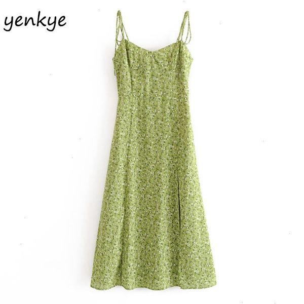 summer dress women green floral print sling sundress female v neck sleeveless hem slits a-line chiffon vestido, Black;gray
summer dress women green floral print sling sundress female v neck sleeveless hem slits a-line chiffon vestido, Black;gray