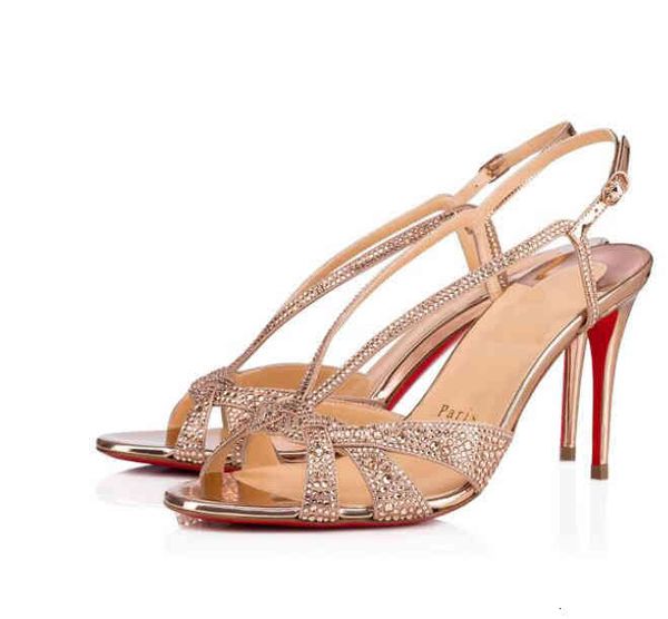 sandals summer ladies high heel red sole shoes lady strass 85 mm genuine leather crystal face luxury party dress brand design yd9s, Black
sandals summer ladies high heel red sole shoes lady strass 85 mm genuine leather crystal face luxury party dress brand design yd9s, Black