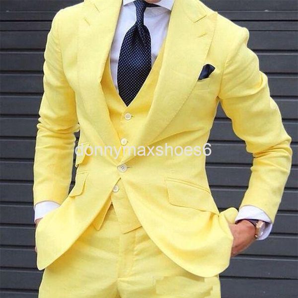men's suits & blazers yellow special english style suit men's groom man three piece, White;black
men's suits & blazers yellow special english style suit men's groom man three piece, White;black