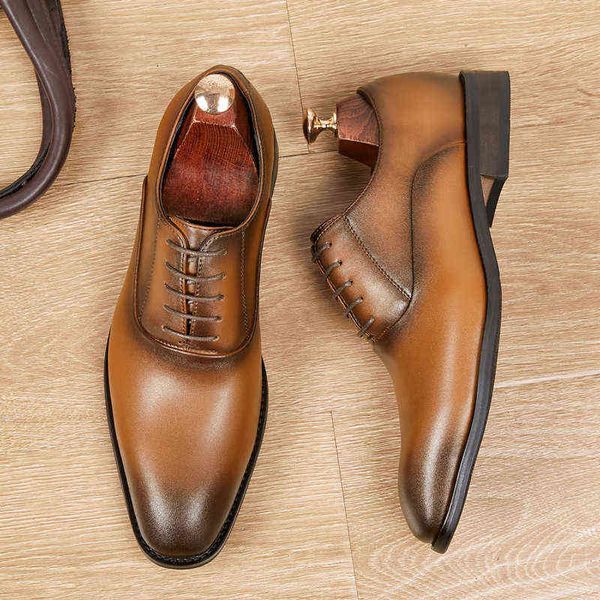dress shoes leather shoes men's leather 2022 new gentleman business dress youth leisure wooden root oxford single 220810, Black
dress shoes leather shoes men's leather 2022 new gentleman business dress youth leisure wooden root oxford single 220810, Black