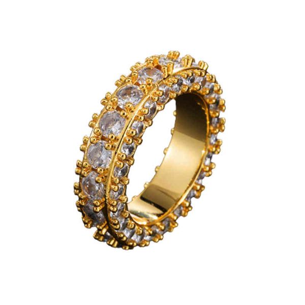 cluster rings cz iced out micro pave zirconia rings for men women geometric round ring hip hop jewelry 220422, Golden;silver
cluster rings cz iced out micro pave zirconia rings for men women geometric round ring hip hop jewelry 220422, Golden;silver