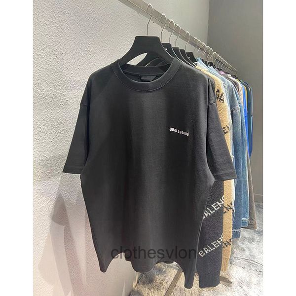 2022 designer t shirts balencaigass trendy tshirt stable letter loog embroidered round neck loose short sleeve men women, White;black
2022 designer t shirts balencaigass trendy tshirt stable letter loog embroidered round neck loose short sleeve men women, White;black