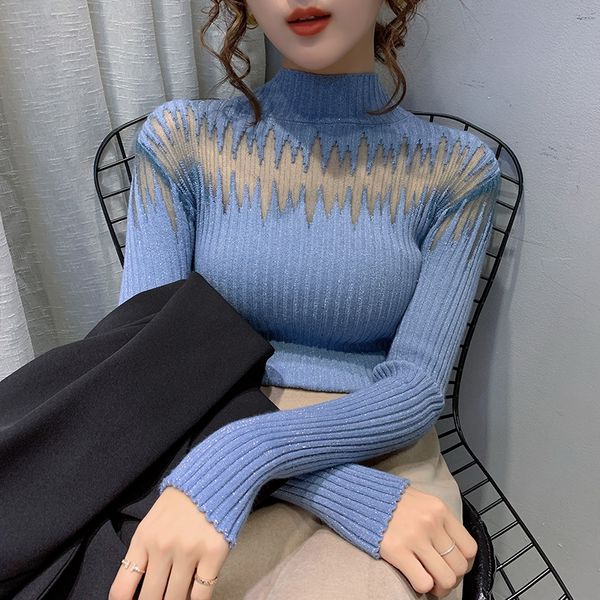 winter new knitted hollow women sweaters 2020 autumn mesh patchwark long sleeve solid turtleneck pullover bottom shirts, White;black
winter new knitted hollow women sweaters 2020 autumn mesh patchwark long sleeve solid turtleneck pullover bottom shirts, White;black