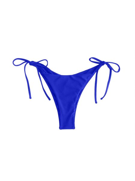 plain tie side bikini bottom c7gk#, White;black
plain tie side bikini bottom c7gk#, White;black