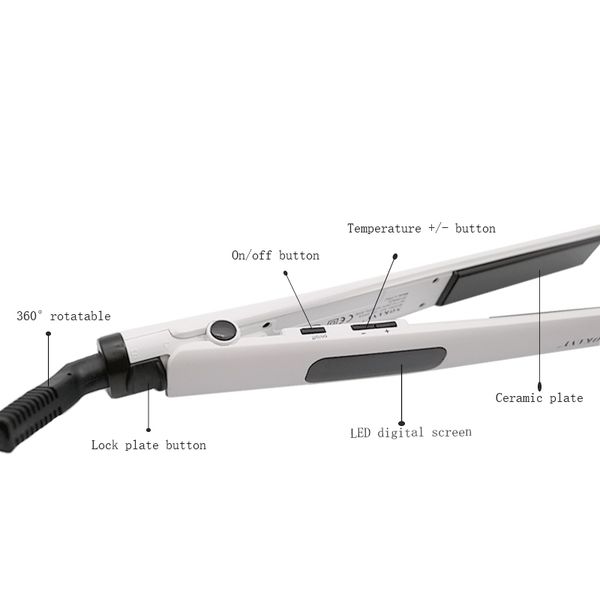 max 750 flat iron professional hair straightener lcd digital reminder ceramic coating plate hairdressing salon tools 110-240v p
max 750 flat iron professional hair straightener lcd digital reminder ceramic coating plate hairdressing salon tools 110-240v p
