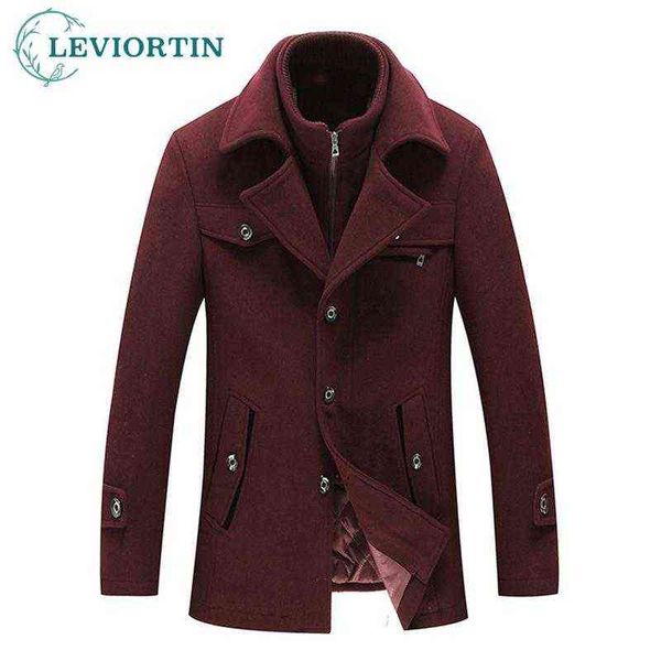 men's wool & blends winter mens 30% coats autumn solid color cold resistant woolen overcoat doublar casual trench for male t220810, Black
men's wool & blends winter mens 30% coats autumn solid color cold resistant woolen overcoat doublar casual trench for male t220810, Black