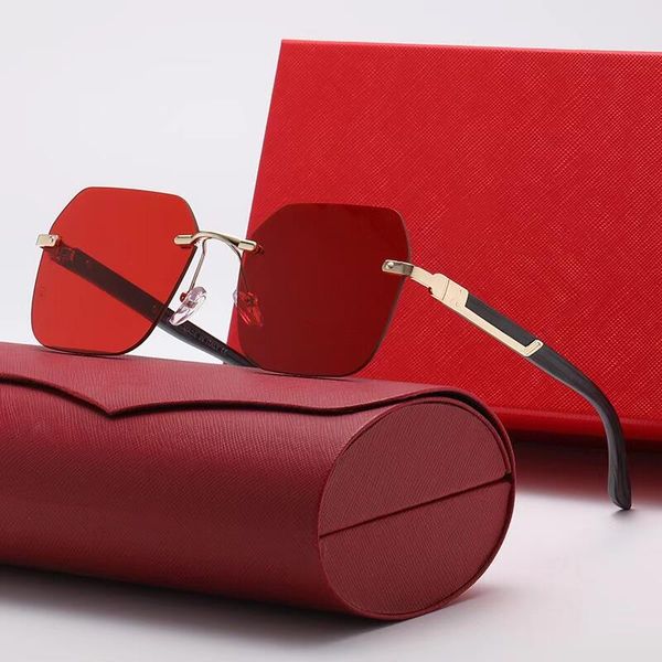 luxury designer sunglasses for men women mirror square rimless frame sunglass classic vintage eyewear anti-uv cycling driving 2022new fashio, White;black
luxury designer sunglasses for men women mirror square rimless frame sunglass classic vintage eyewear anti-uv cycling driving 2022new fashio, White;black