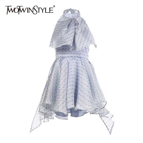 print backless dress for women halter sleeveless lace up bowknot mini dresses female summer fashion style 210423, Black;gray
print backless dress for women halter sleeveless lace up bowknot mini dresses female summer fashion style 210423, Black;gray