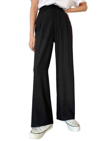 dazy high waist wide leg pants x3tv#, Black;white
dazy high waist wide leg pants x3tv#, Black;white