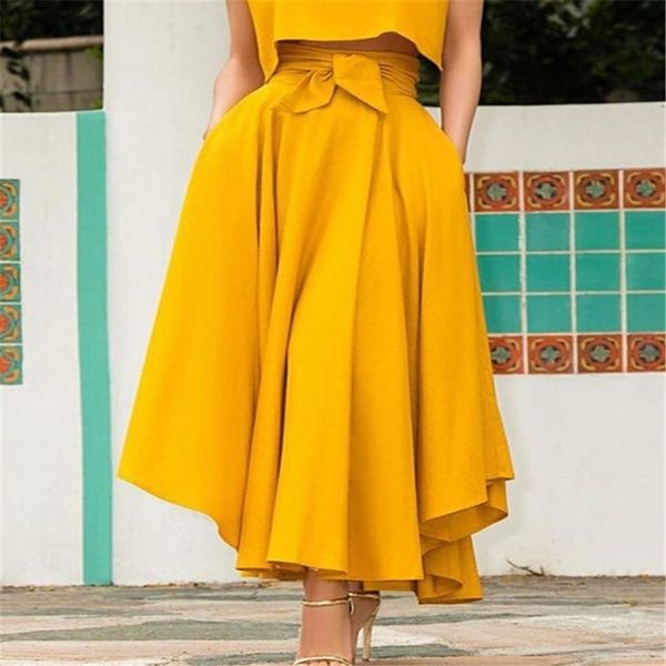 fashion womens ladies solid color bandage pleated cocktail party high waist summer a line skirts with pocket 220618, Black
fashion womens ladies solid color bandage pleated cocktail party high waist summer a line skirts with pocket 220618, Black