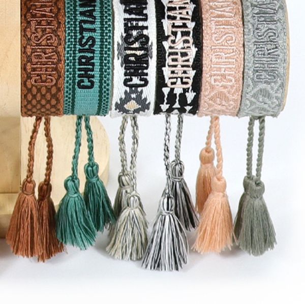 brand fashion classic bangles jewelry men women handmade cotton signture embroidery luxury bracelets designer woven bangle fabrics bracelet, Black
brand fashion classic bangles jewelry men women handmade cotton signture embroidery luxury bracelets designer woven bangle fabrics bracelet, Black