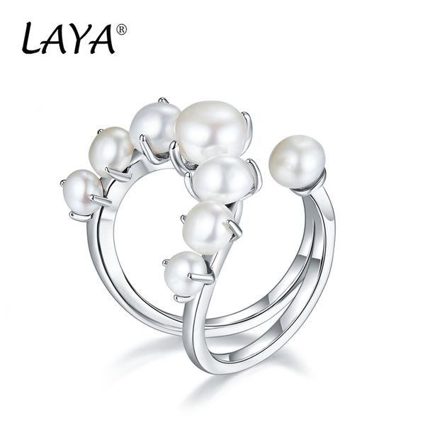 laya natural freshwater bread pearl cluster ring for women's wedding day classic jewelry gift 2022 new fashion style, Golden;silver
laya natural freshwater bread pearl cluster ring for women's wedding day classic jewelry gift 2022 new fashion style, Golden;silver
